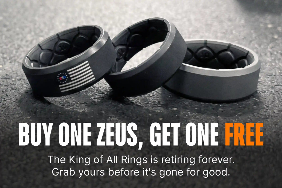 Zeus Aqua Thin Ring