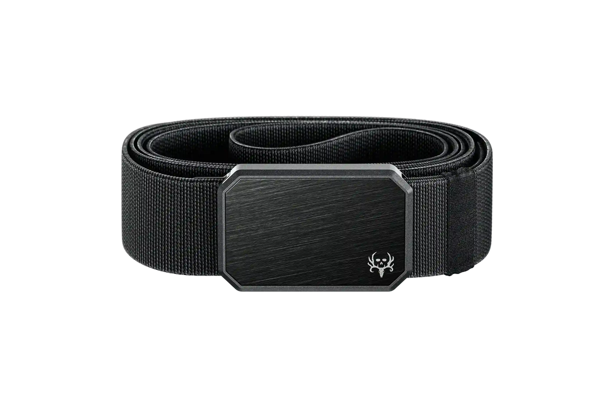 Bone Collector Icon Groove Belt Black/Black