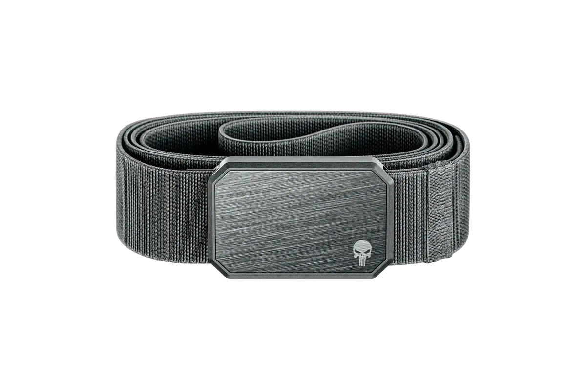 Groove Belt - Punisher Skull Deep Stone/Gun Metal