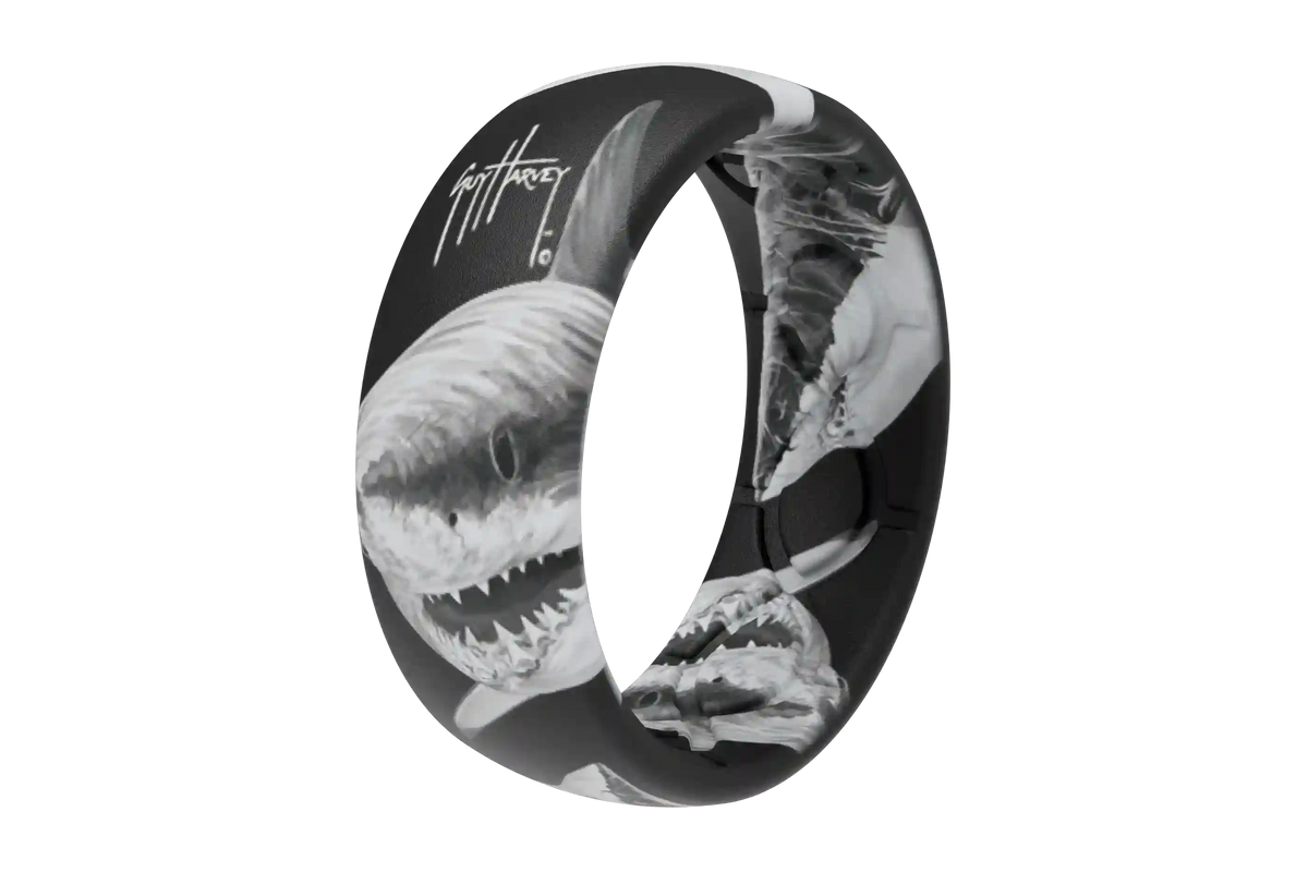 Guy Harvey Great White Shark Ring