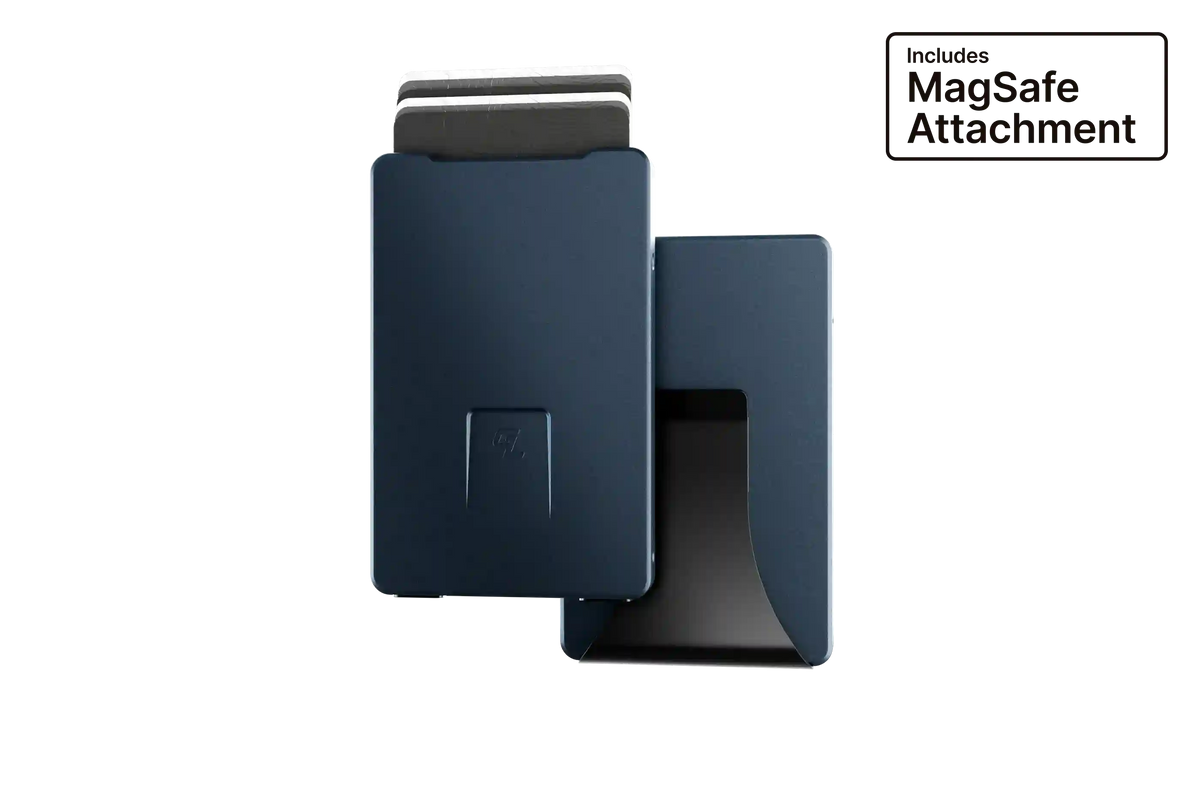 Groove Wallet® with MagSafe Plate - Abyss Navy