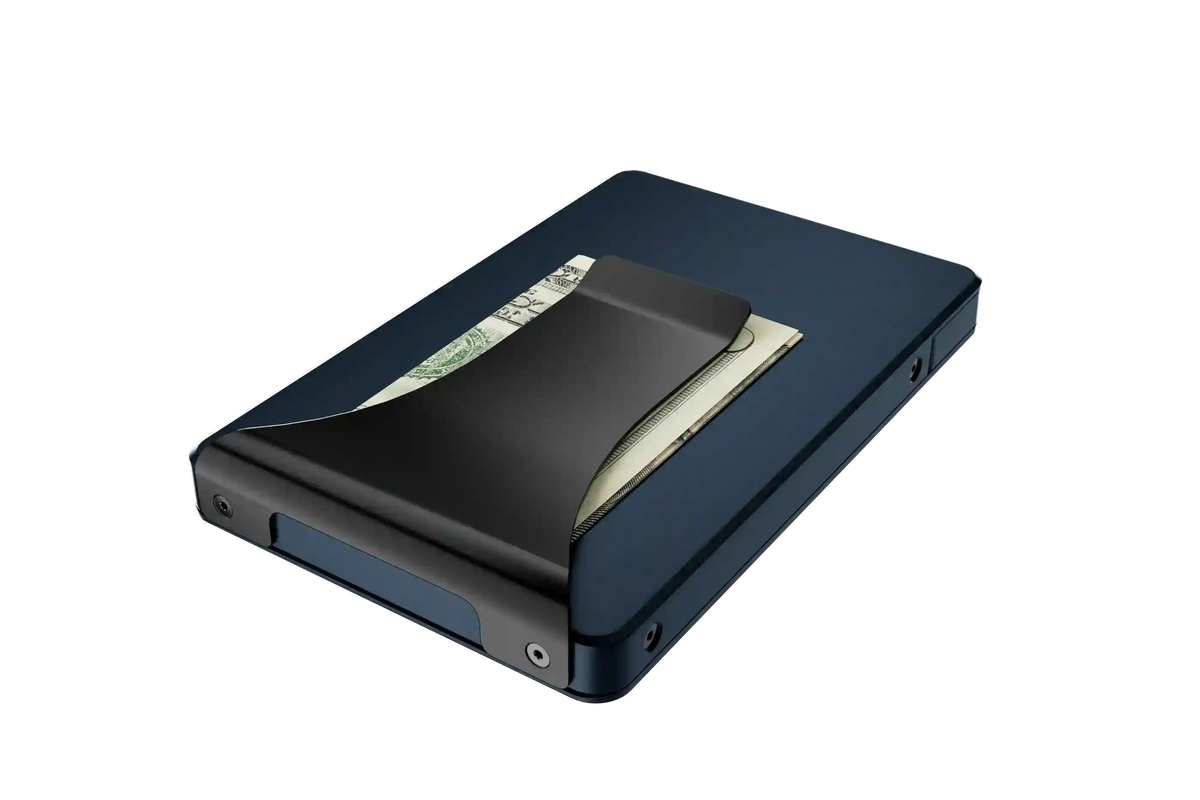 Groove Wallet® with MagSafe Plate - Abyss Navy