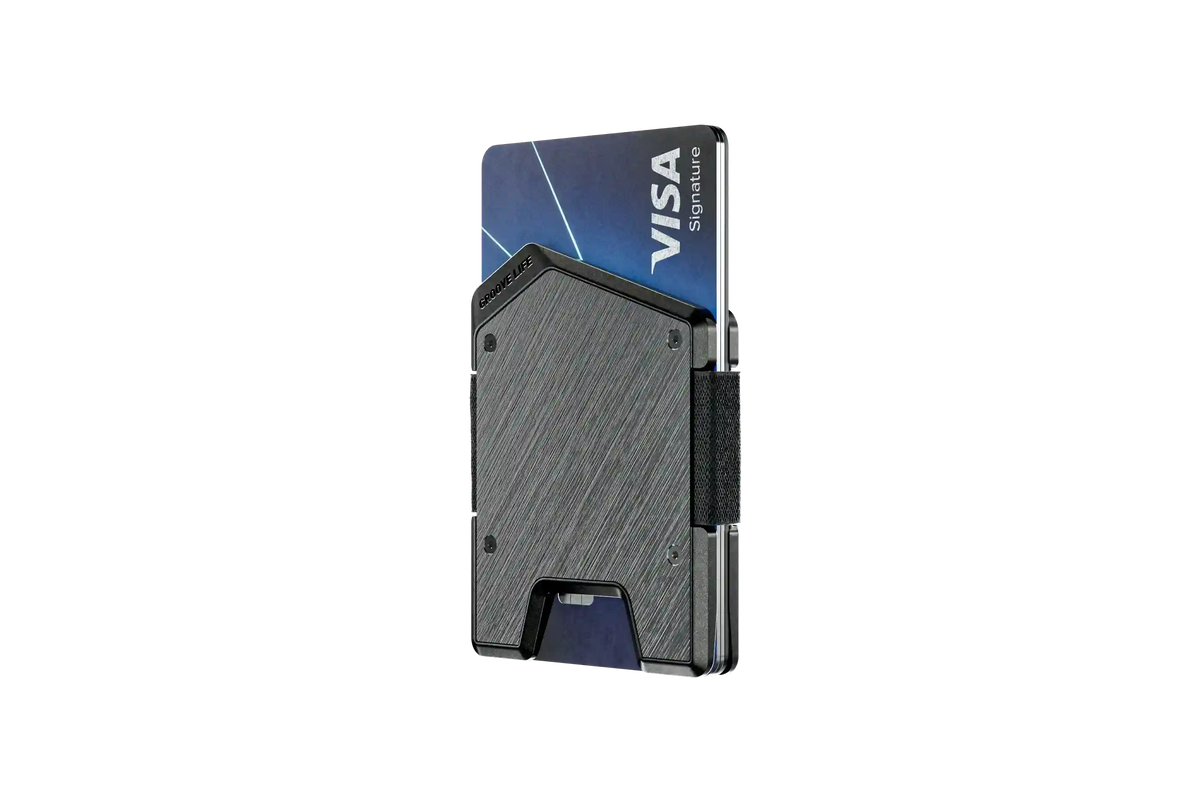 Groove Wallet® Stealth - Gunmetal