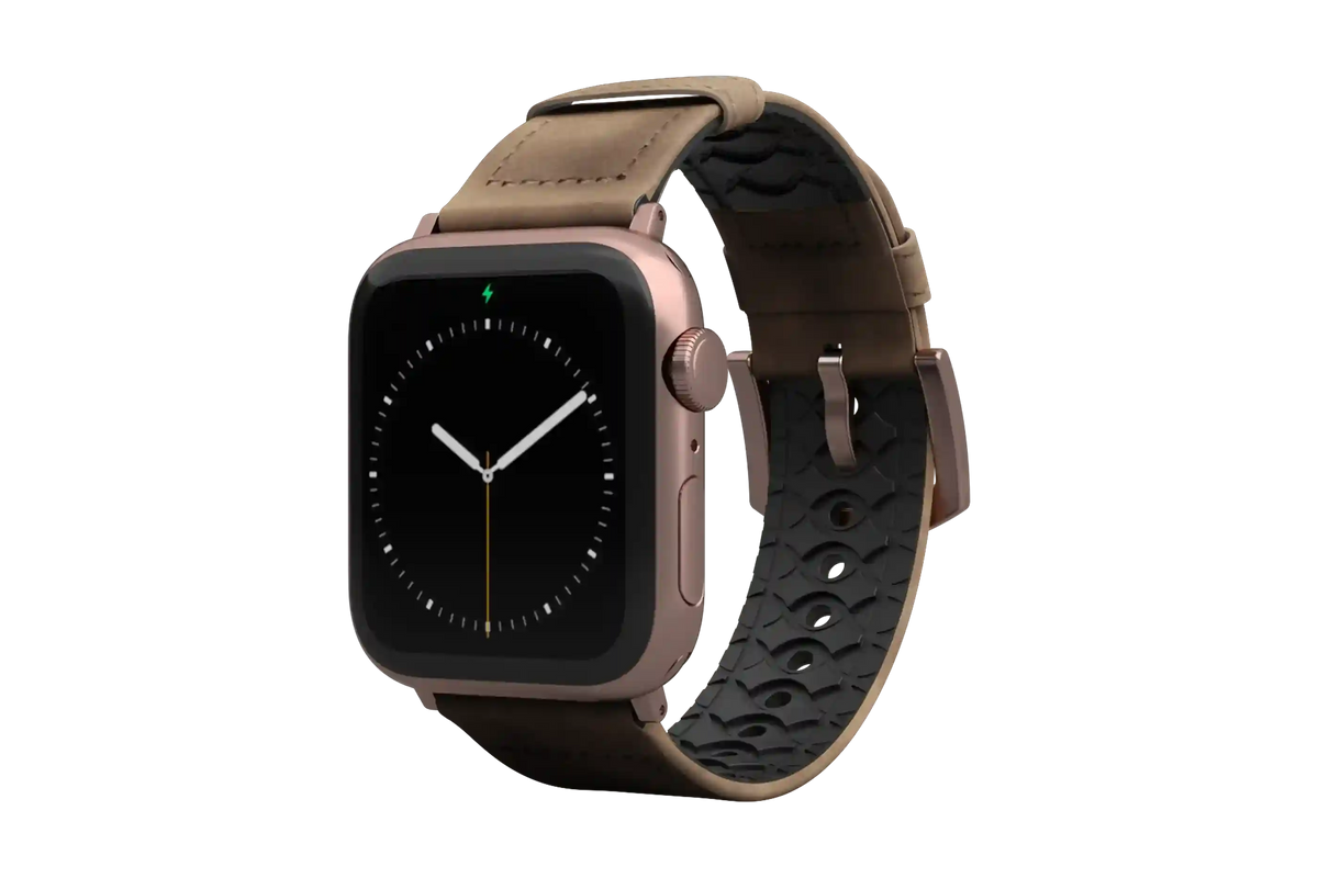 Vulcan Ascent - Brown Apple Leather Watch Band