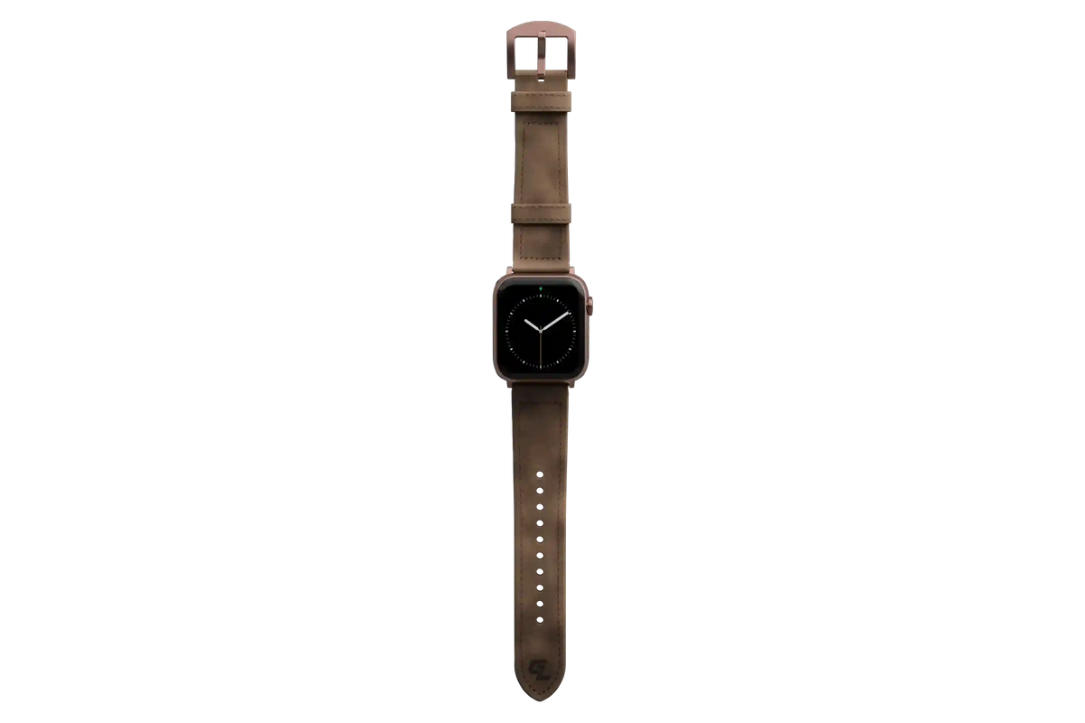 Vulcan Ascent - Brown Apple Leather Watch Band