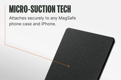 Groove Wallet® with MagSafe Plate - Midnight Black