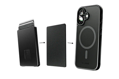 Groove Smart Wallet Trace with MagSafe - Midnight Black