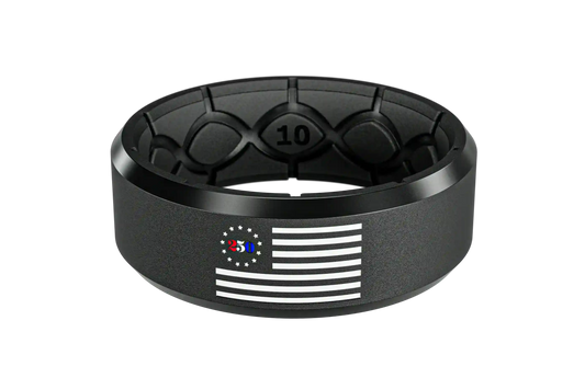 Zeus Edge 250th Flag Ring