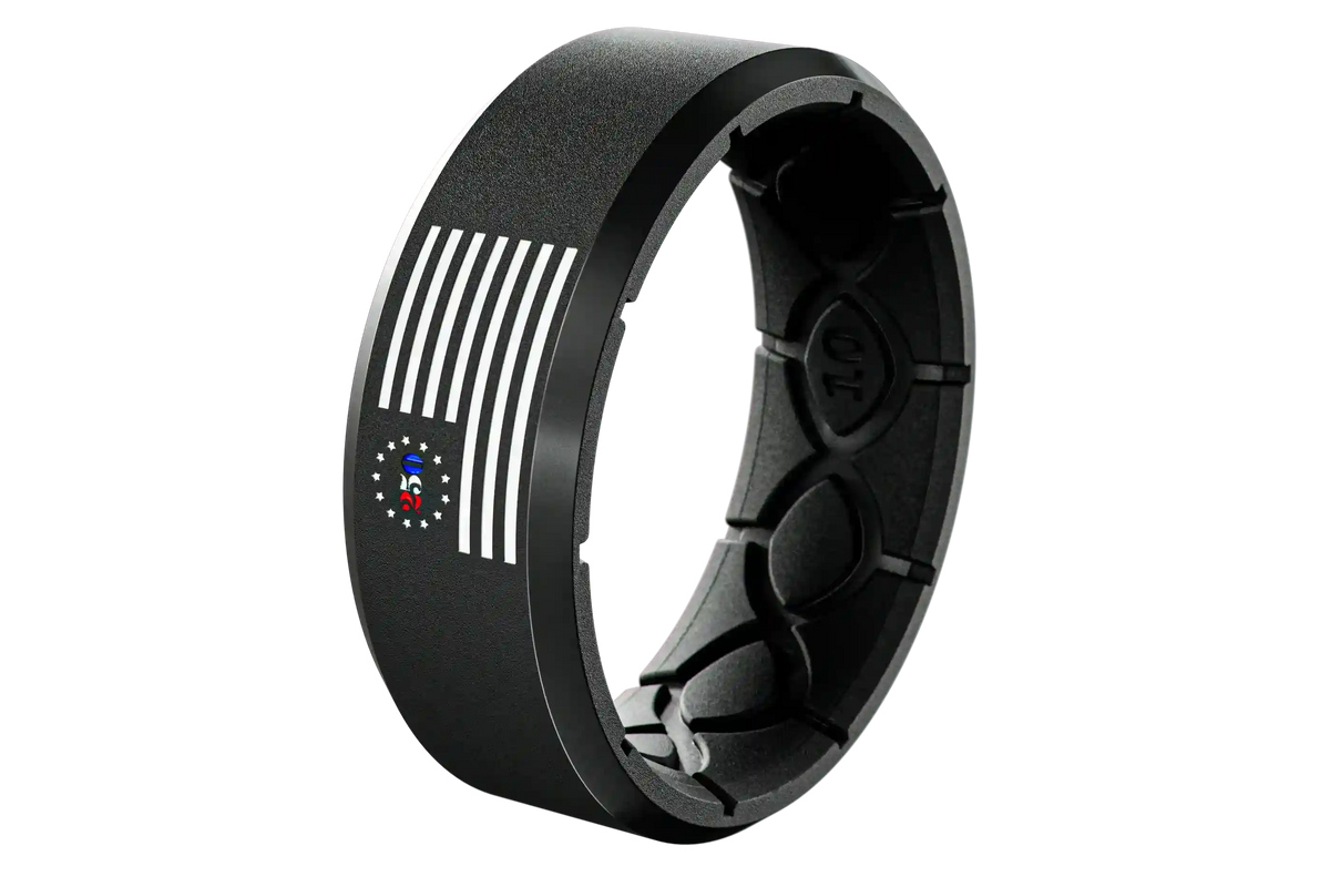 Zeus Edge 250th Flag Ring